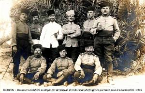 Tlemcen - Douaniers mobilises - 1915